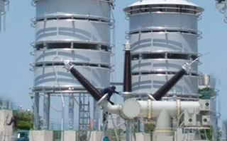 運(yùn)行于韓國國家電網(wǎng)試驗(yàn)站154kV限流電抗器